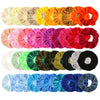 40 Pcs Vintage Hair Scrunchies Stretchy Velvet Scrunchie Pack Women Elastic Hair Bands Girl Headwear Plain Rubber Hair Ties ##