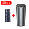 Car Trash Bin Alloy Garbage Can For Car Dustbin Waste Rubbish Basket Bin Organizer Storage Holder Bag Auto Accessories
