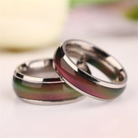 Fine Jewelry Mood Ring Color Change Emotion Feeling Mood Ring Changeable Band Temperature Ring