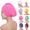 Microfiber Bath Towel Hair Dry Quick Drying Lady Bath towel soft shower cap hat for lady man Turban Head Wrap Bathing Tools