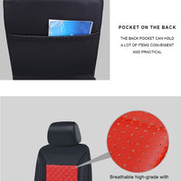 AUTOROWN PU Leather Auto Car Seat Covers Universal Automobile Covers For Toyota Kia Hyundai Lexus Renault BMW Waterproof 5 Color