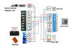 LUCKING DOOR RFID Access Control System Device Machine Security 125Khz RFID Proximity Entry Door Lock 1000 user