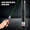 Powerful 532nm Military 8000m Green Laser Pointer Adjustable Focus Lazer Pen Light Burning Beam Starry Head