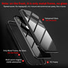 Magnetic Adsorption Metal Case For iPhone 11 Pro 7 8 Plus Tempered Glass Back Magnet Cover For iPhone 6 6s Plus X XS Max Cover