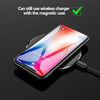 Magnetic Adsorption Metal Case For iPhone 11 Pro 7 8 Plus Tempered Glass Back Magnet Cover For iPhone 6 6s Plus X XS Max Cover