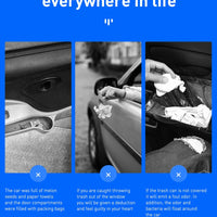 Car Trash Bin Alloy Garbage Can For Car Dustbin Waste Rubbish Basket Bin Organizer Storage Holder Bag Auto Accessories