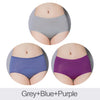 Leakproof Breathable Multicolor Woman Menstrual Panties Antibacterial Health Sanitary Period Underwear