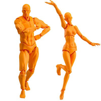 Movable body joint Action Figure Toy artist Art painting Anime model doll Mannequin Art Sketch Draw Human body doll Man Woman