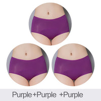 Leakproof Breathable Multicolor Woman Menstrual Panties Antibacterial Health Sanitary Period Underwear