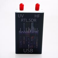 Ham Radio Receiver 100KHz-1.7GHz full Band UV HF RTL-SDR USB Tuner RTLSDR  USB dongle with RTL2832u R820t2 RTL SDR Receiver