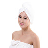 Microfiber Bath Towel Hair Dry Quick Drying Lady Bath towel soft shower cap hat for lady man Turban Head Wrap Bathing Tools